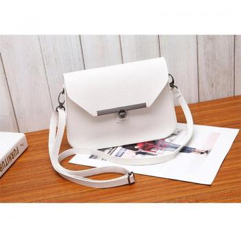DAUNAVIA Small PU Leather Shoulder Bag for Women