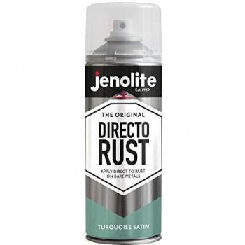 Multi-Surface Turquoise Satin Spray Paint by Jenolite