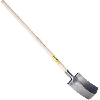 Pala de jardín Bretagne pulida 30 cm mango de madera manzana