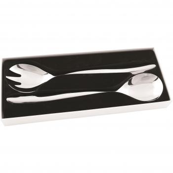 Couverts à salade Lykke en acier inoxydable 18/10