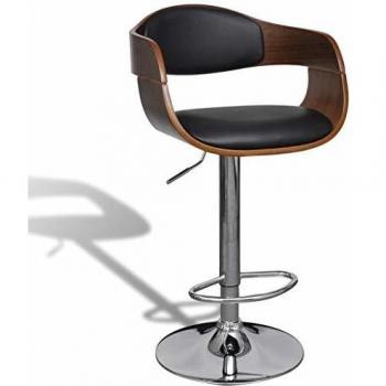 vidaXL Bar Stool Artificial Leather Height Adjustable