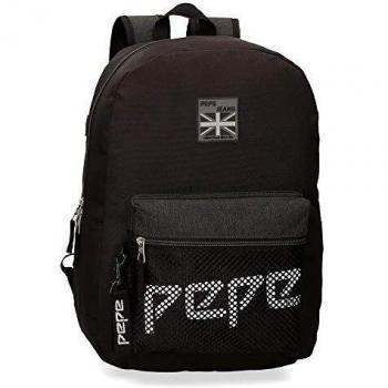 Pepe Jeans London Ren Backpack Infantil Negro