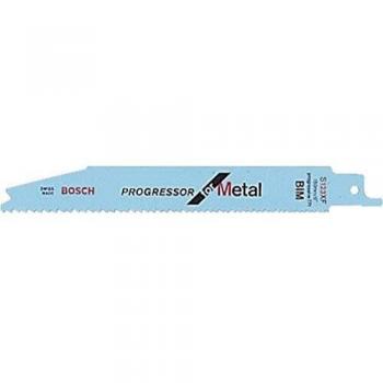 Bosch S123XF Progressor Metal Reciprocating Saw Blades, 150mm, Pack of 5