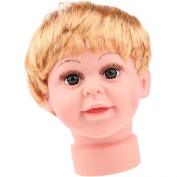 Realistic Child Head Mannequin for Wig Display M