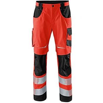 Kübler Pantaloni da Manutenzione con Cintura Rosso/Nero, S. 94