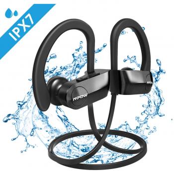 Sport‑Bluetooth‑Headset Mpow D7 – IPX7, Rich Bass, 12 h Akkulauf