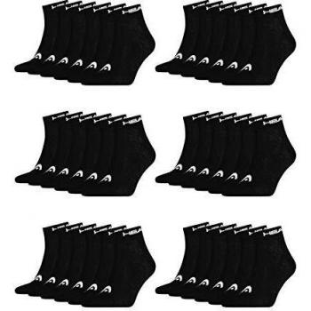 HQ Urban Short Socks – 3 Pack, Black – EU 35-38