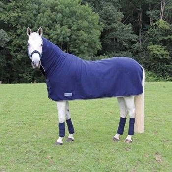Waldhausen Fleece-Decke für Pferde mit Halsteil
