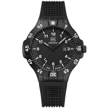 Zwarte GLOCK 43 Precision Datum Horloge