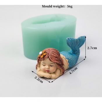 3D Girl Body Silicone Mold for Household Decoration