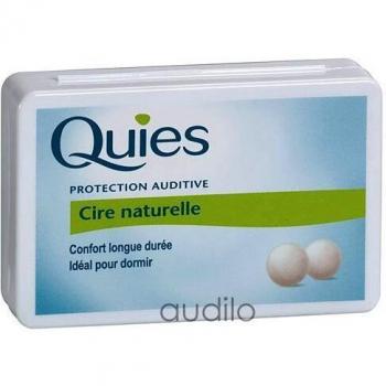 Protector auditivo Quies Cera natural 12 pares