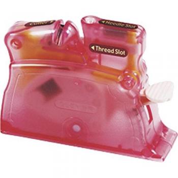 Clover Brand Desk Needle Threader in Pink Color