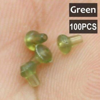 100PCS Rubber Beads for Carp Fishing Rigs