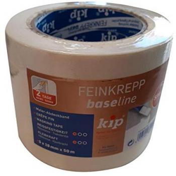 Kip® Kreppband für Maler: 5×18 mm, 50 m