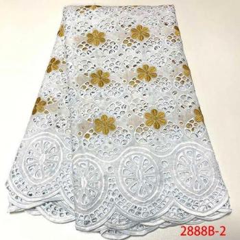 African Stone-Embellished French Lace Fabric for Black Women