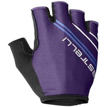 Castelli Guantes Dolcissima 2W Mujer Cortos Púrpura Profundo M