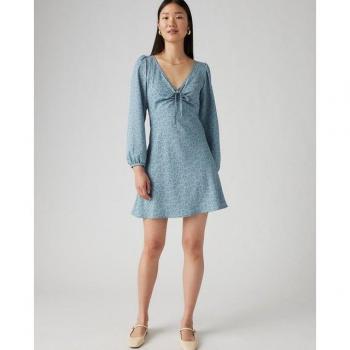 Levi's Vestito A Maniche Lunghe Delray Blue