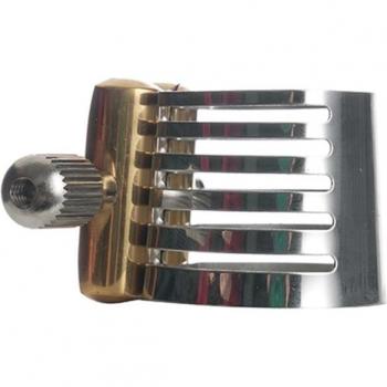 Abrazadera de goma para boquilla de saxofón alto
