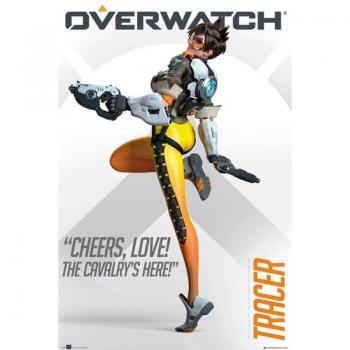 Póster de Tracer Overwatch 91.5x61cm