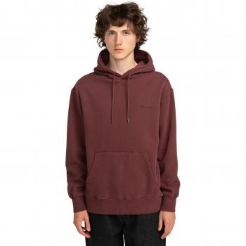 Kapuzensweatshirt Lowcase „Pigment Po“ – Herren, rot, Small