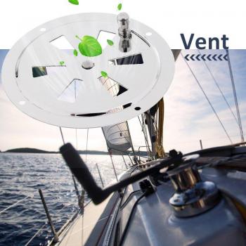 Évents ronds avec bouton latéral pour bateaux