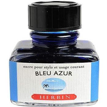 Blue Azure Ink by Herbin – 30 ml Bottle