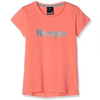 Kempa Damen Graphic Tee Koralle, 116 cm – Trendy Mädchen