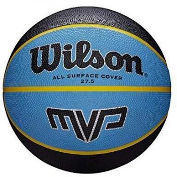 Wilson Basketball MVP, Unisex, Schwarz und Blau, Größe 7