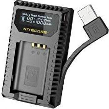 Cargador Nitecore USB para baterías Sony NB B1X