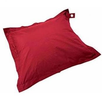 Housse de Pouf Polyester Rouge 140 x 120 cm