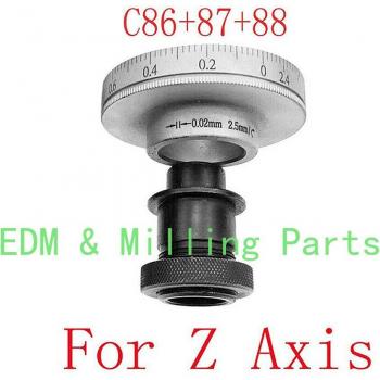 Vertical Mill Tool C86+87+88 with Z Axis Dial Lock Nut for CNC Milling Machine