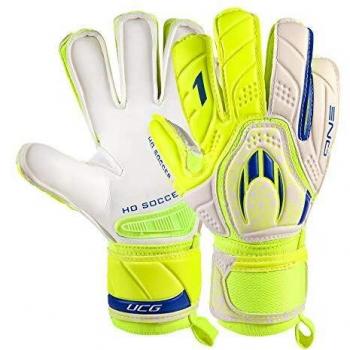 HO Soccer One Flat Spark Gants de but unisex, lime-blanc, 8