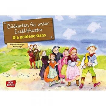Brüder Grimm Die Goldene Gans: Bildkarten Für Unser Erzähltheater. Entdecken. Erzählen. Begreifen. Kamishibai Bildkartenset. (Märchen Für Unser Erzähltheater)