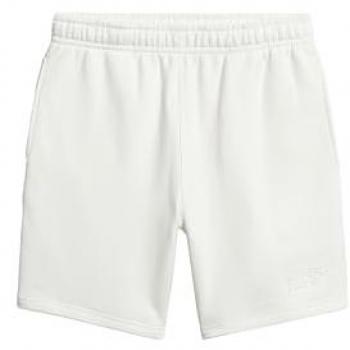 Pantaloni Corti Superdry Embossati Sportivi Loose New Chalk S