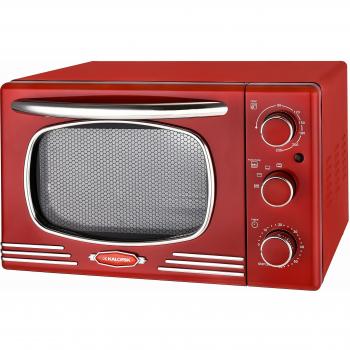 Four à convection TKG OT 2500 R 19,5 L 1300 W – style vintage rouge