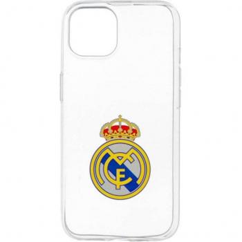 Funda iPhone 13 Oficial Real Madrid Escudo Transparente