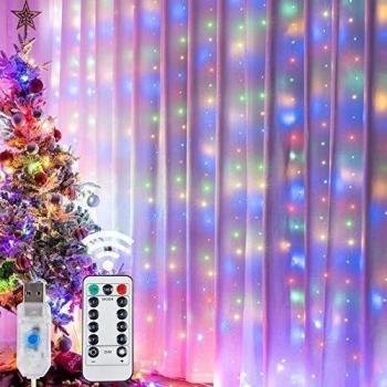 Luz LED Arcoíris Festivo