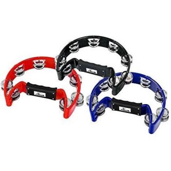 XDrum TM‑1 BK – Set de 3 tambours à main aux couleurs vives