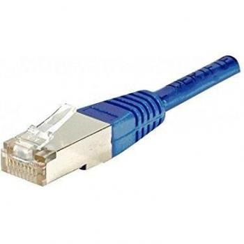 Câble réseau RJ45 3 m catégorie 6 FUTP bleu