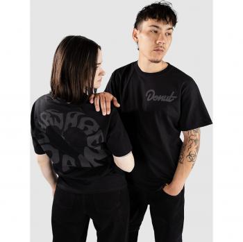 Donut Cap Camiseta Negra