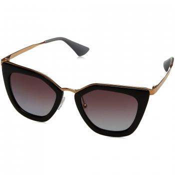 Prada 0PR53SS 1AB2A0 52, Gafas de Sol para Adultos, Color Negro