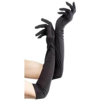 Schwarze Eleganzhandschuhe