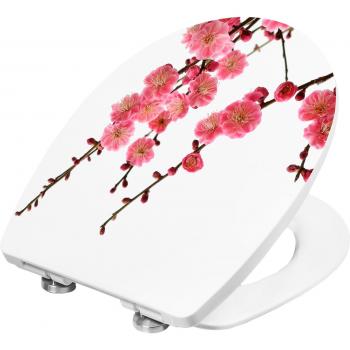 Fermeture Douce Cherry Blossom pour Siège de Toilette – CORNAT