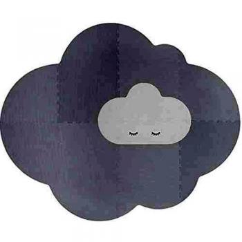 Tapis de jeu QUUT Nuage Gris Perle L