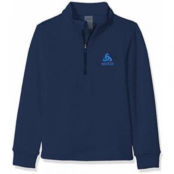 Odlo Midlayer Carve Warm Pull Enfant, Diving Navy, FR : L