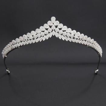 Bijoux de cheveux diadème mariage 5A CH10354