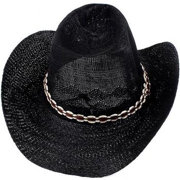 Herren Cowboyhut mit breiter Krempe
