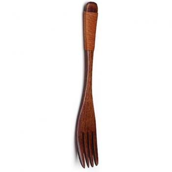 Kit de Cocina Rústica: Cuchara, Tenedor y Vajilla