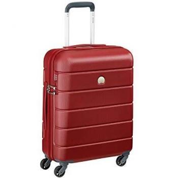 Delsey Paris LAGOS Bagage à main, 55 cm, 44 litres, Rouge