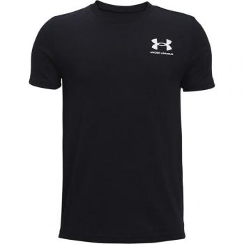 Under Armour T-Shirt Sportstyle Left Chest schwarz Regular Fit